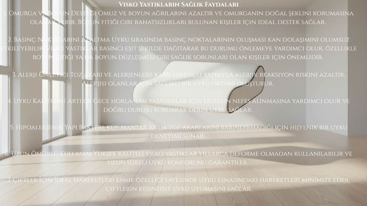 Premium Vital Suppot - ViscoElastic Pillow