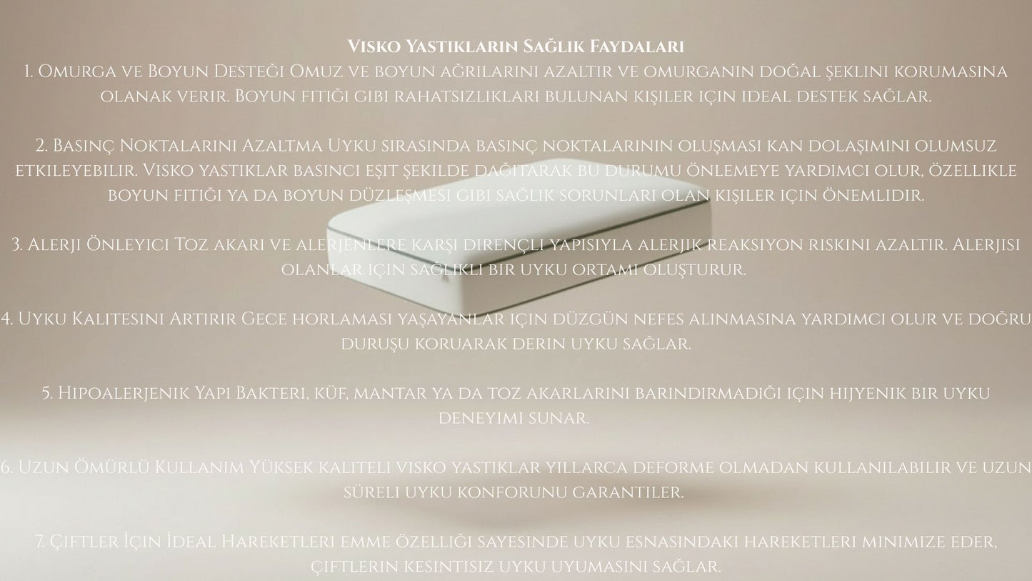 Premium Body Perfect - Viscoelastic pillow