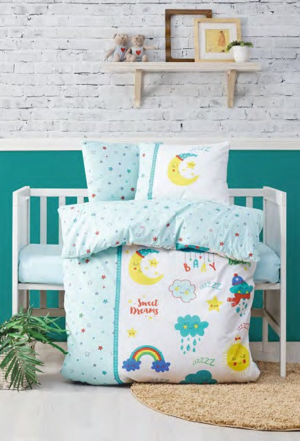 BABY-RENFORCE-BETTWESCHESET TATLI RÜYALAR-MINT