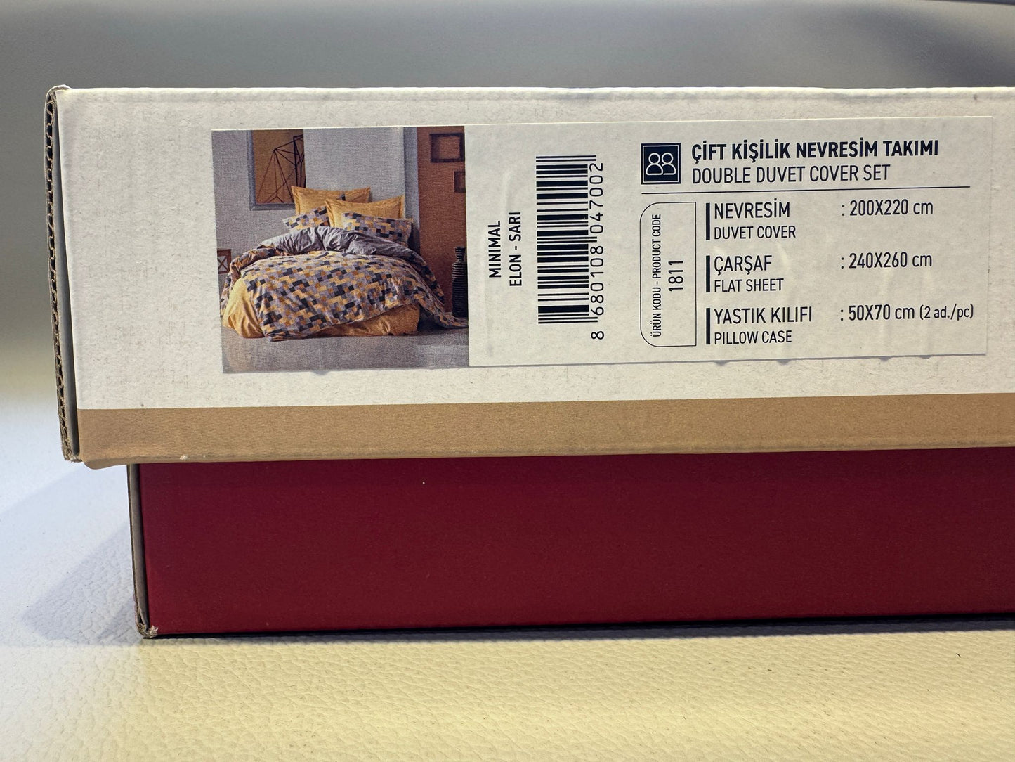 Bettwäsche-Sets für 2 Person Minimal Elon-Sari