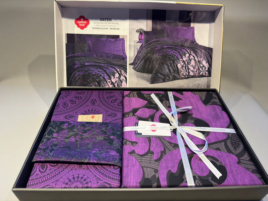 Bettwäsche Set für 2 Person Saten Kösem Sultan-Mürdüm