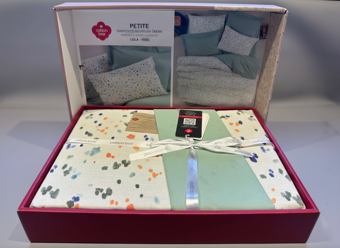 Bettwäsche-Sets für 2 Person Petite Lola-Yesil