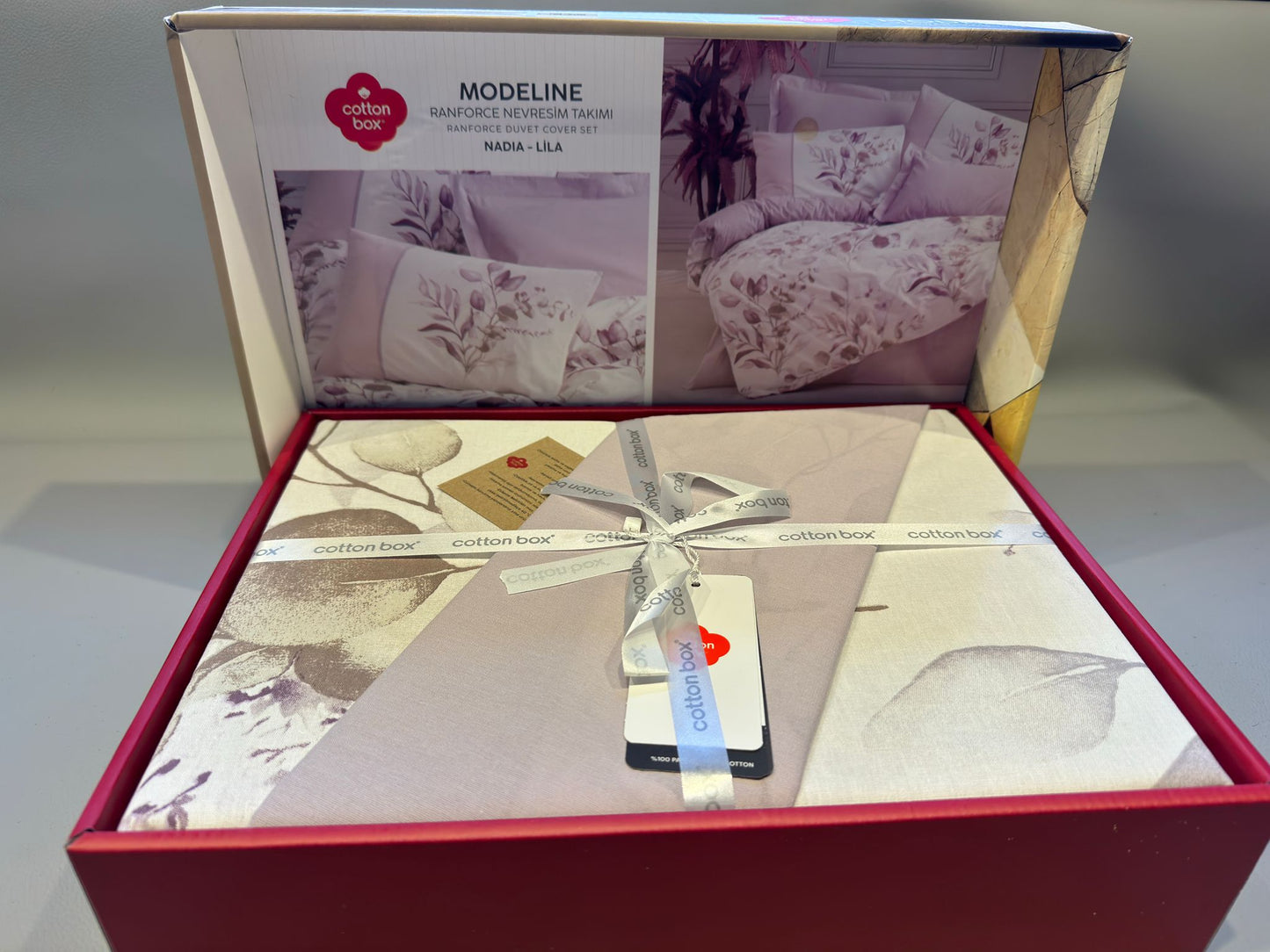 Bettwäsche-Sets für 2 Person Modeline Nadia-Lila