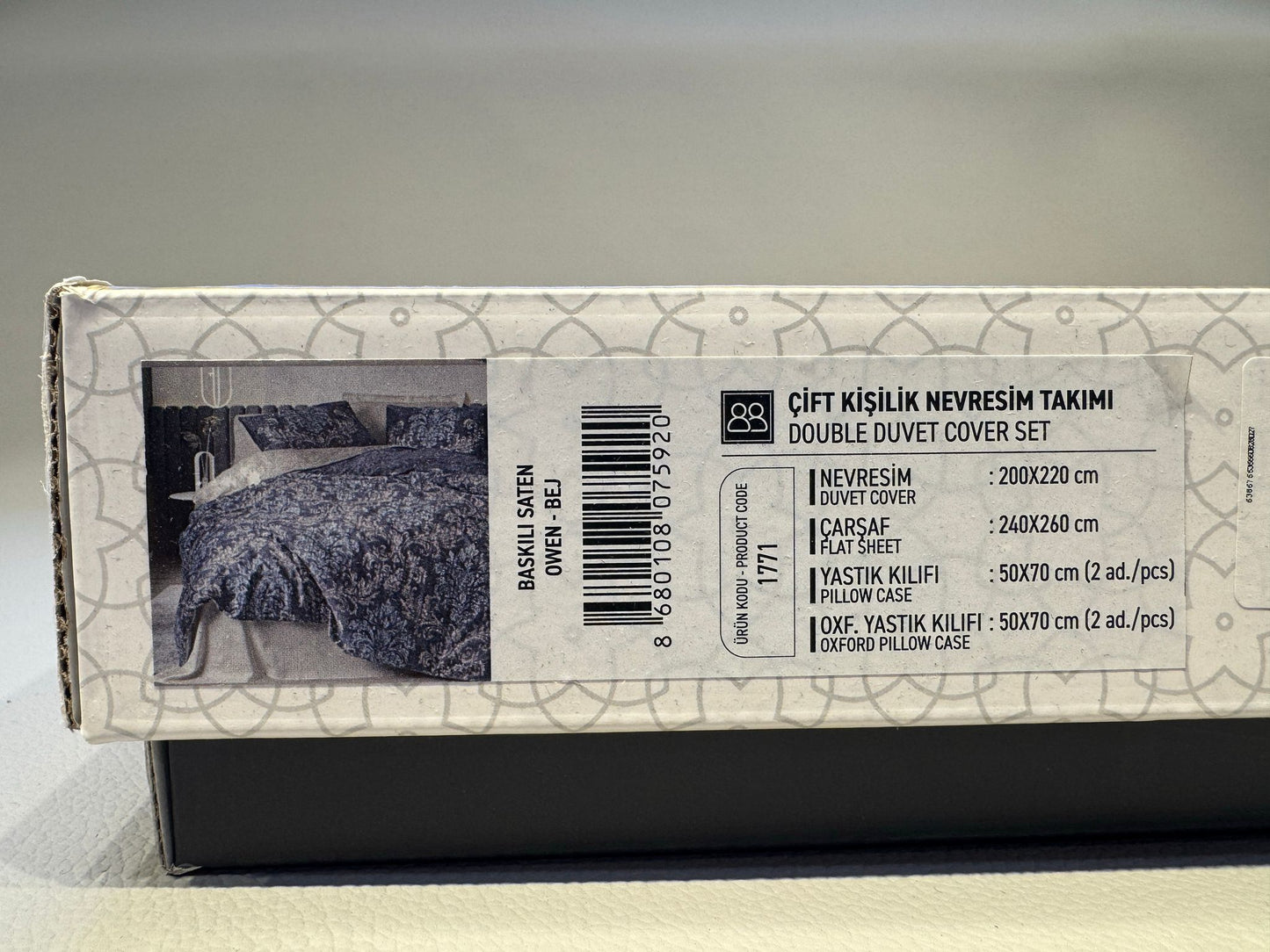 Bettwäsche Set für 2 Person Baskili Saten Owen-Bej