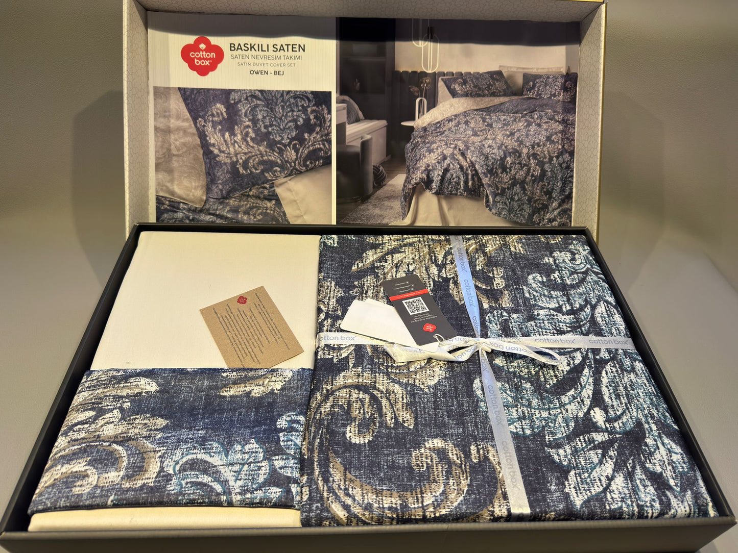 Bettwäsche Set für 2 Person Baskili Saten Owen-Bej