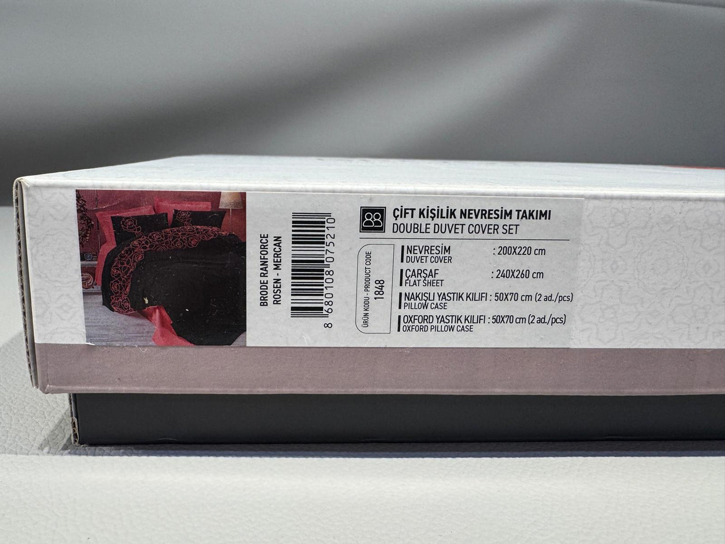 Bettwäsche Set für 2 Person Brode Rosen-Mercan