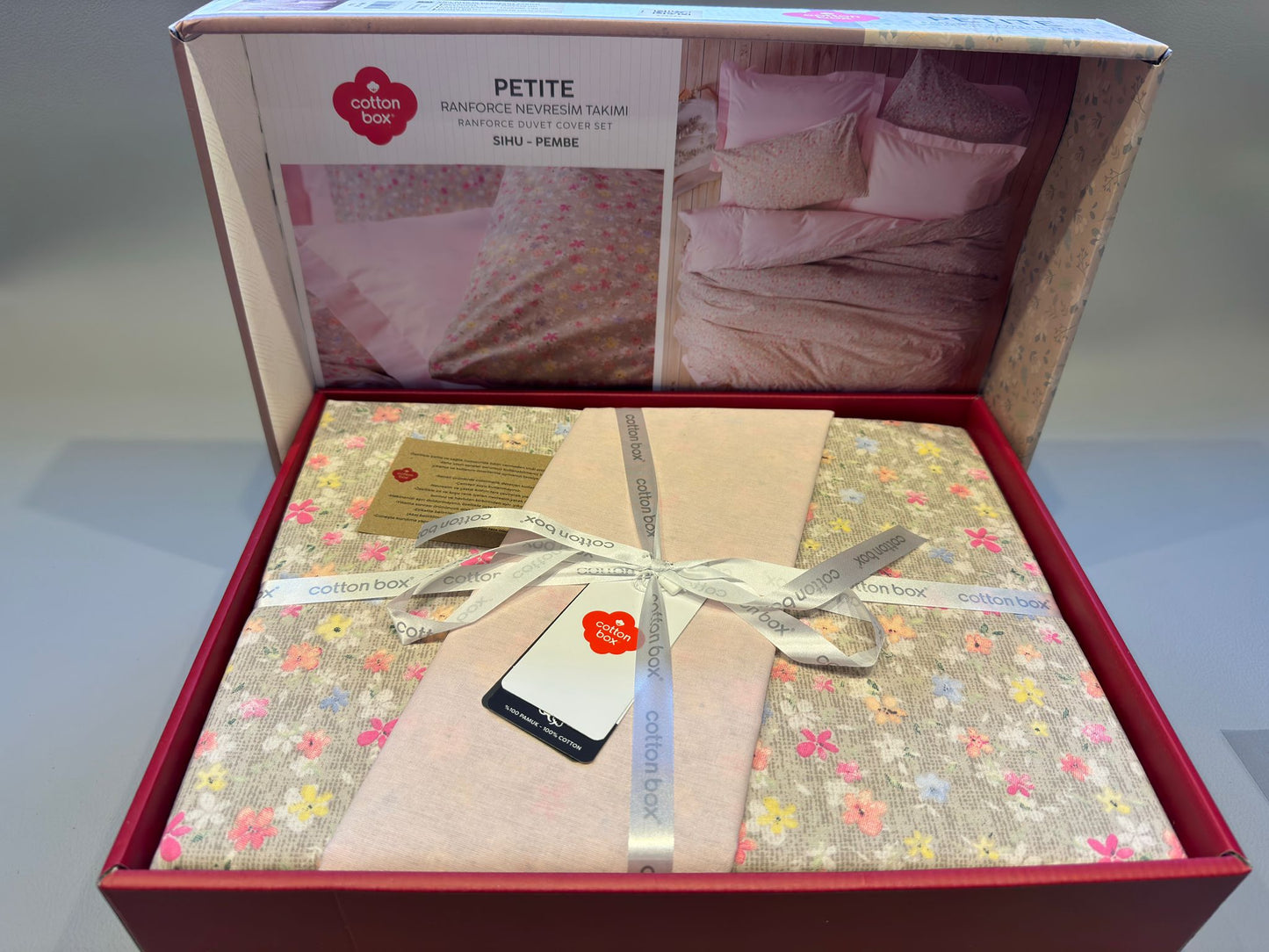 Bettwäsche Set für 2 Person Petite Sihu-Pembe