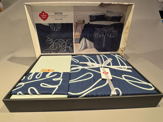 Bettwäsche Set für 2 Person Brode silva-Mint