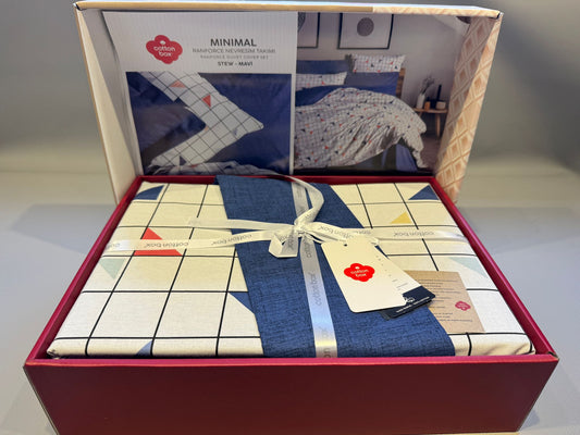 Bettwäsche-Sets Minimal Stew-Mavi