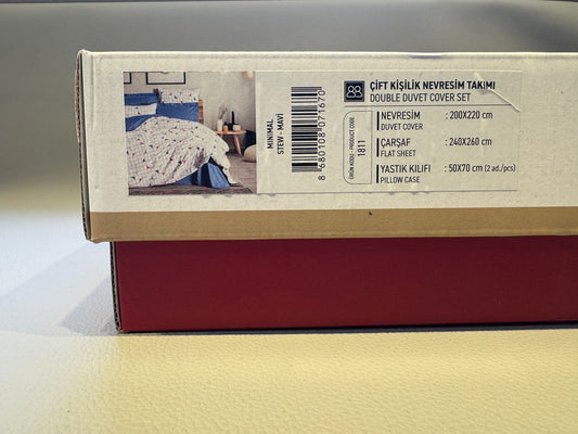 Bettwäsche-Sets Minimal Stew-Mavi