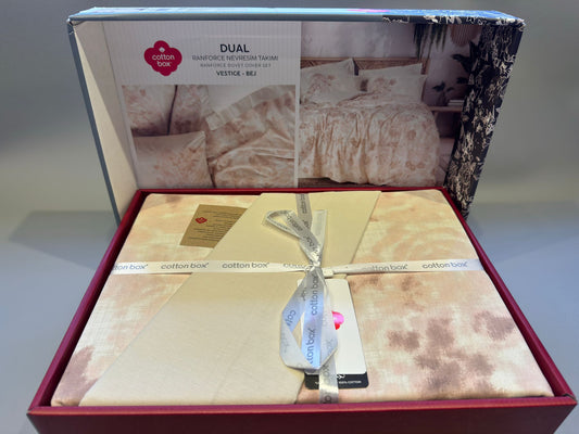 Bettwäsche-Sets für 2 Person Dual Vestige-Bej